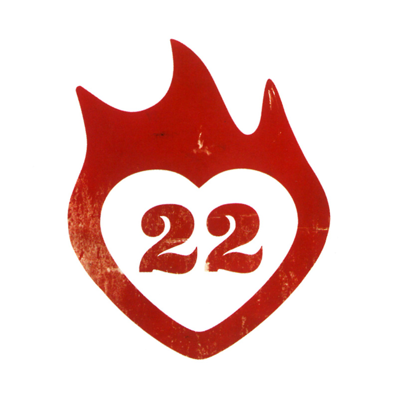 22 logo flame