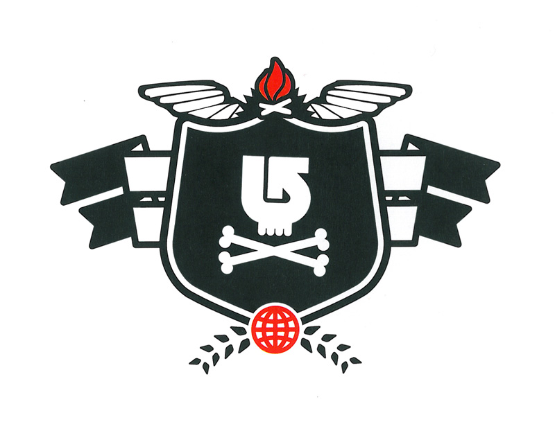 интересный логотип в виде герба